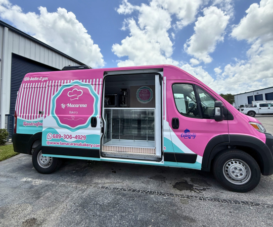 custom van